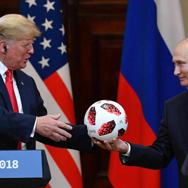 Trump i Putin 2018. godine