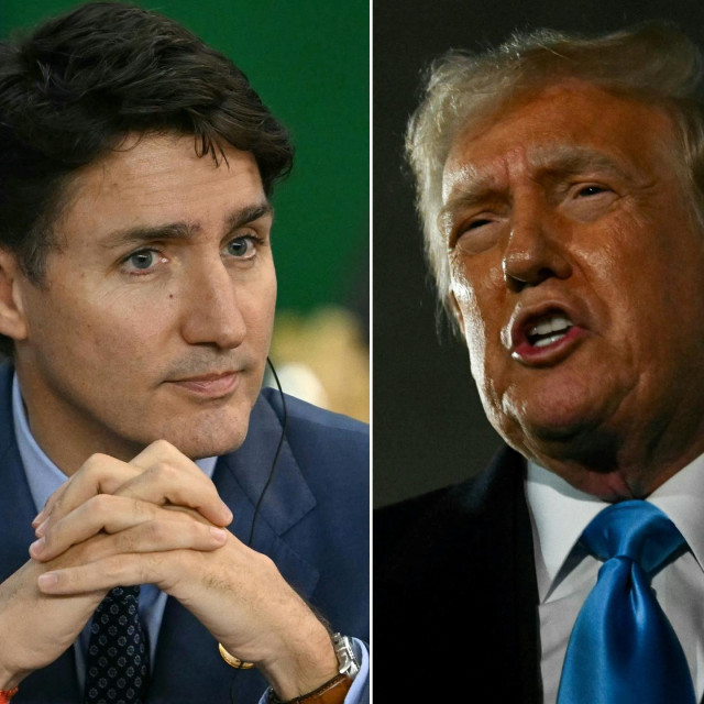 Kanadski premijer Justin Trudeau i američki predsjednik Donald Trump