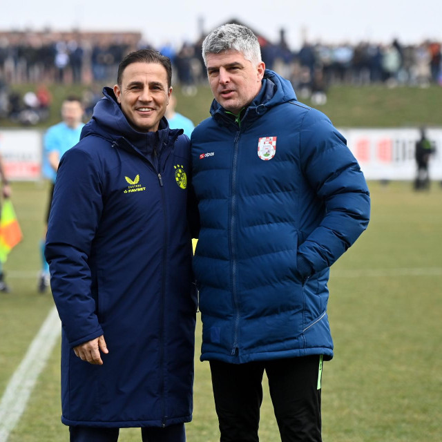 Fabio Cannavaro i Tomislav Mikulić