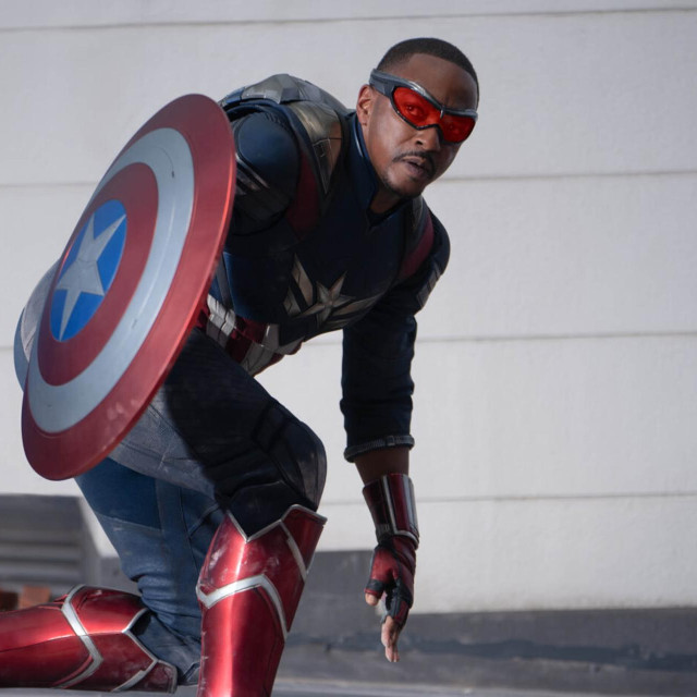 Anthony Mackie kao Sam Wilson u filmu ”Kapetan Amerika: Vrli novi svijet”