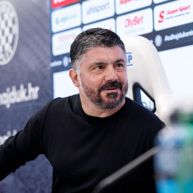 Trener Hajduka Gennaro Gattuso