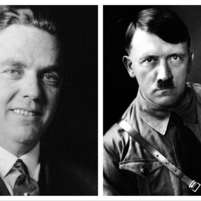 Tino Pattiera i nacistički lider Adolf Hitler