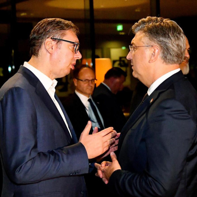 Aleksandar Vučić, Andrej Plenković