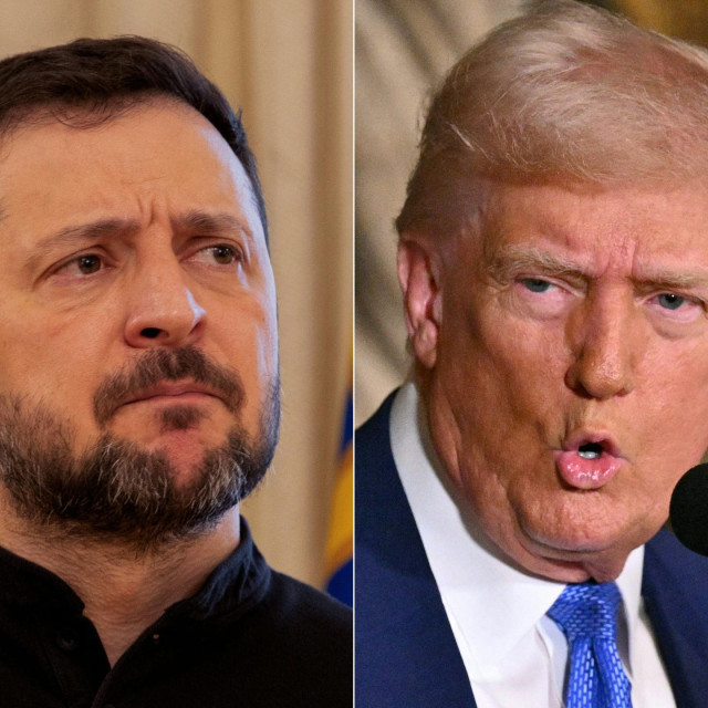 Volodimir Zelensky i Donald Trump 