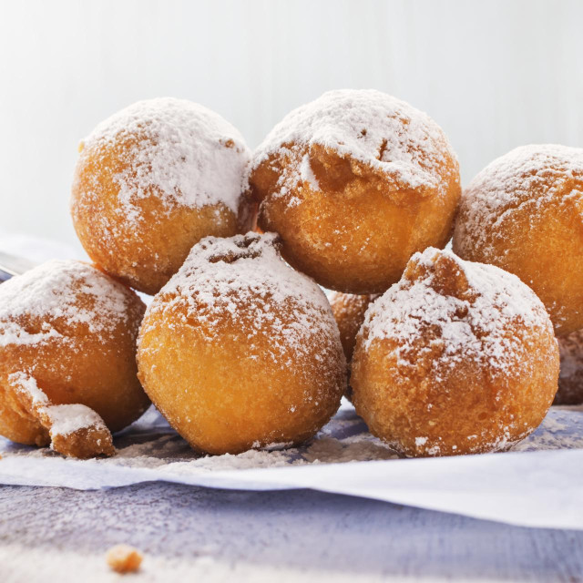 Carnival italian fritters in carnival.