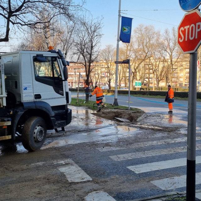 Djelatnici Vodovoda i odvodnje su izašli na teren