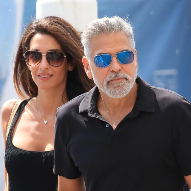 George Clooney and Amal Clooney arrives for the 80th Venice International Film Festival 2023 on September, 01, 2023,,Image: 802057263, License: Rights-managed, Restrictions:, Model Release: no, Credit line: Maria Laura Antonelli/Avalon/Profimedia