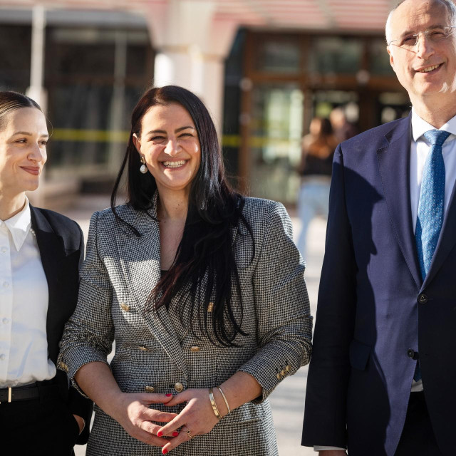 Petra Radić, Ivana Ninčević Lesandrić i Ivica Puljak