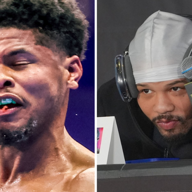 Shakur Stevenson (lijevo) i Gervonta Davis (desno)