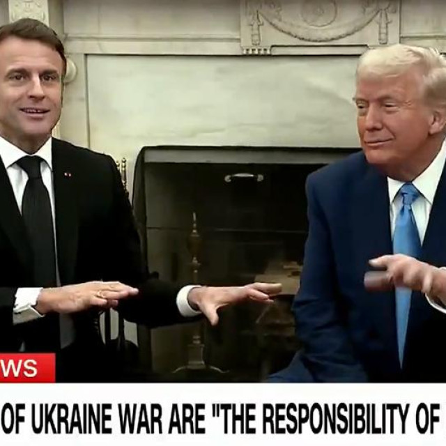 Macron ispravlja Trumpa