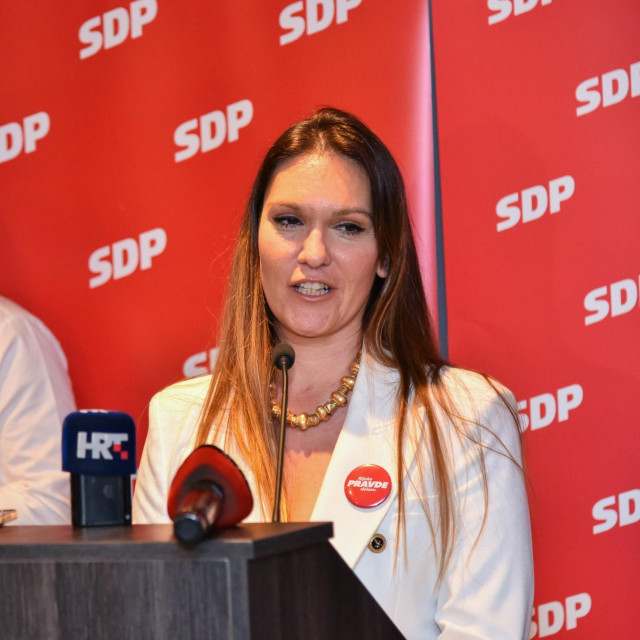 Kandidatkinja za gradonačelnicu Dubrovnika Anita Bončić Obradović (SDP, koalicija Slobodno)