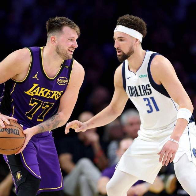 Luka Dončić i Klay Thompson