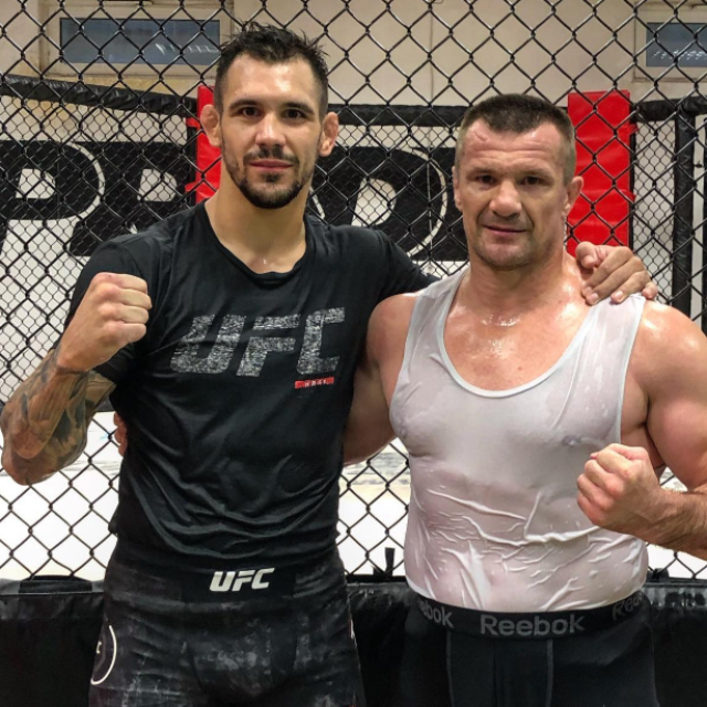 Aleksandar Rakić i Mirko Cro Cop Filipović