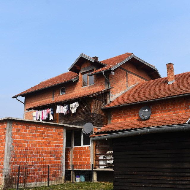 Kuća u kojoj su pronađena djeca