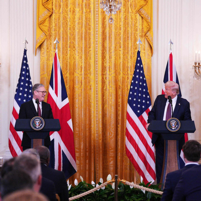 Donald Trump i Keir Starmer 