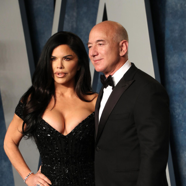 Lauren Sanchez i Jeff Bezos