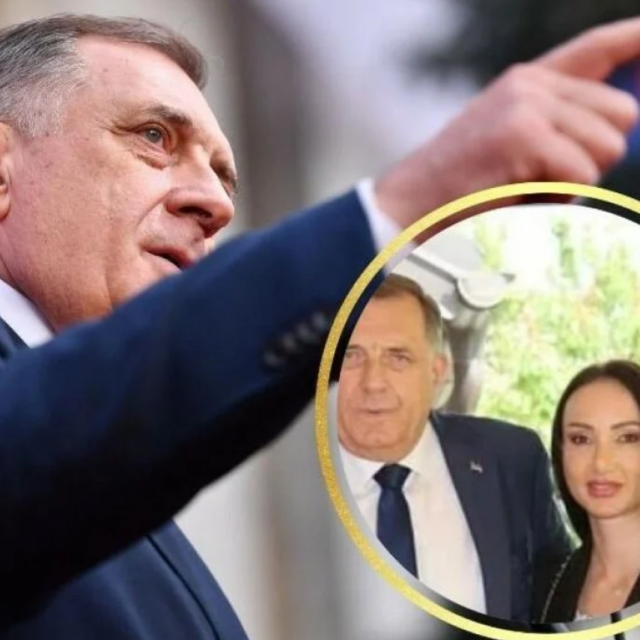 Milorad Dodik i kći Gorica