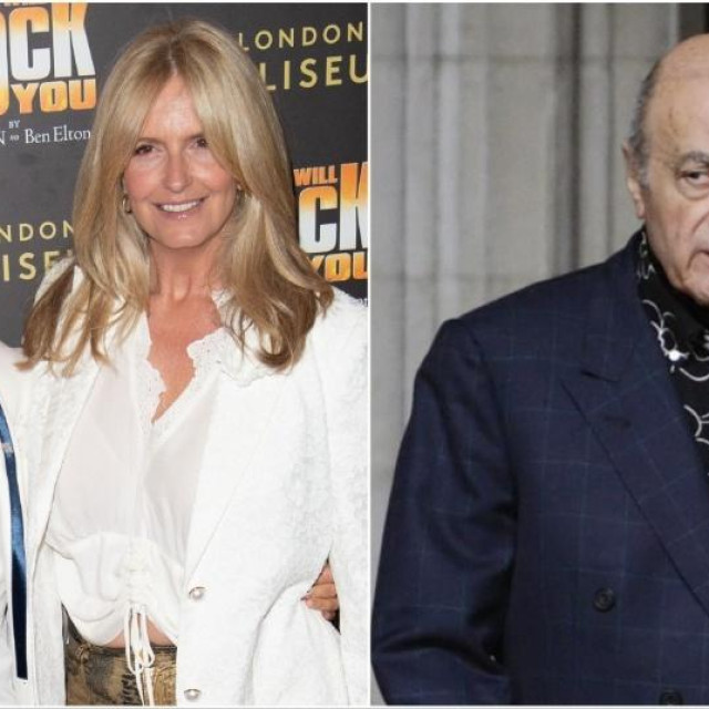 Rod Stewart i Penny Lancaster, Mohamed Al Fayed