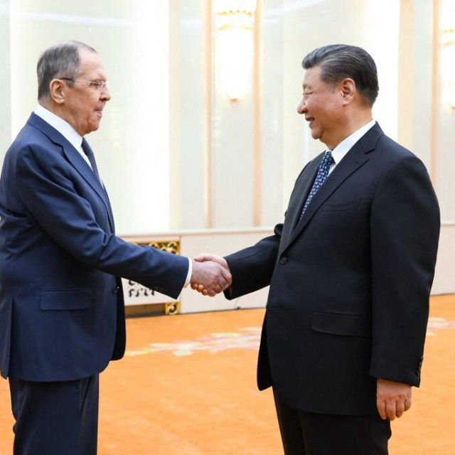 Sergej Lavrov i Xi Jinping