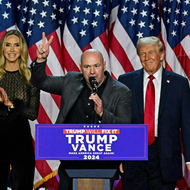 Dana White i Donald Trump