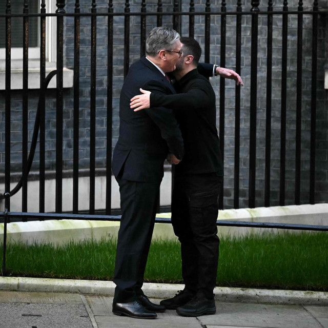 Keir Starmer i Volodimir Zelenski