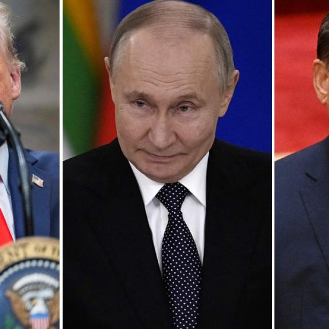 Donald Trump, Vladimir Putin i Xi Jinping