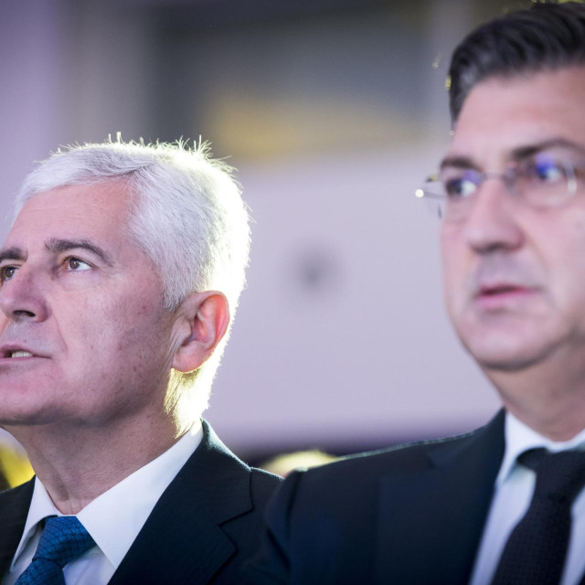 Dragan Čović, Andrej Plenković