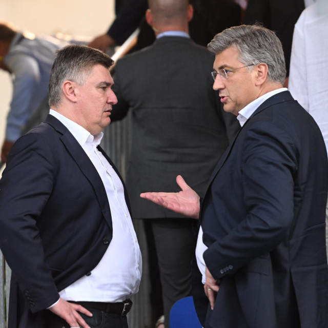 Zoran Milanović i Andrej Plenković