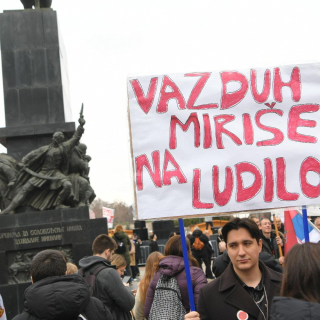 Nedavni veliki studentski i građanski prosvjed u Nišu pod nazivom ‘Studentski edikt‘