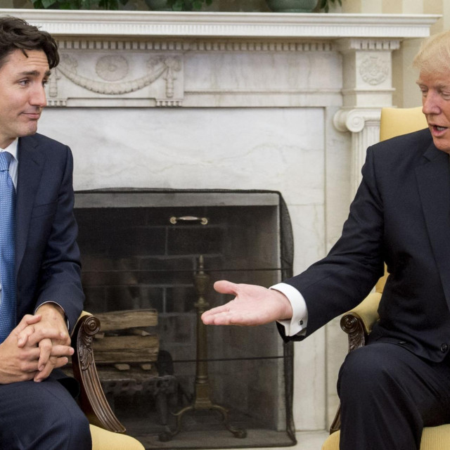 Donald Trump i Justin Trudeau