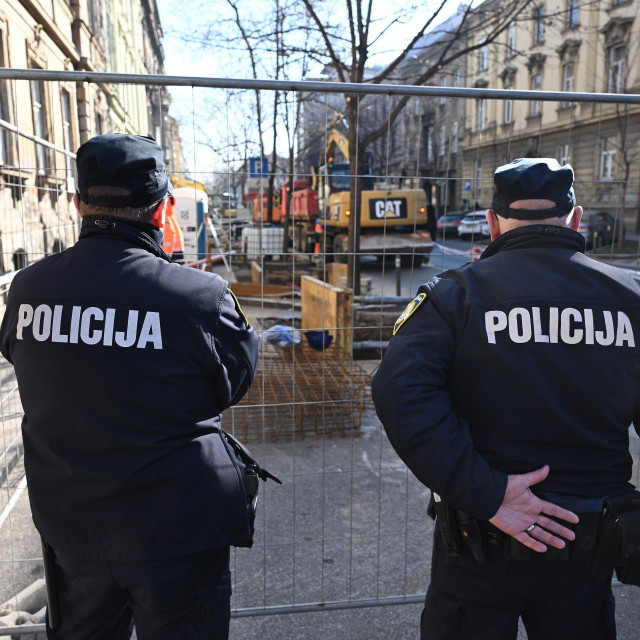 Policija svakog jutra u Žerjavićevoj čuva gradilište