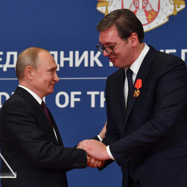 Vladimir Putin, Aleksandar Vučić