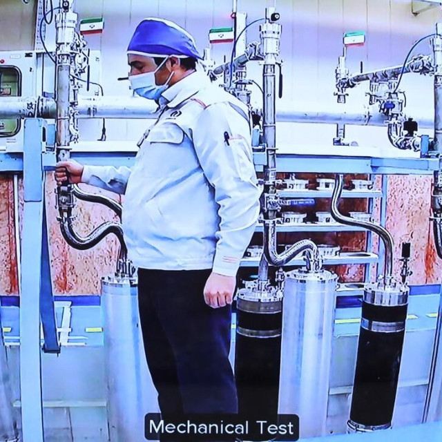 Iranske nuklearne centrifuge/Arhivska fotografija