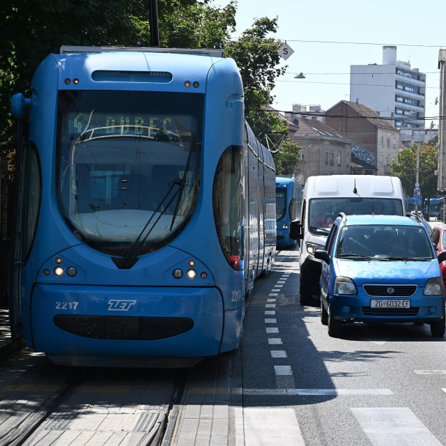 Tramvaj u Zagrebu, ilustrativna fotografija