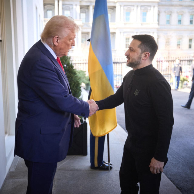 Donald Trump i Volodimir Zelenski