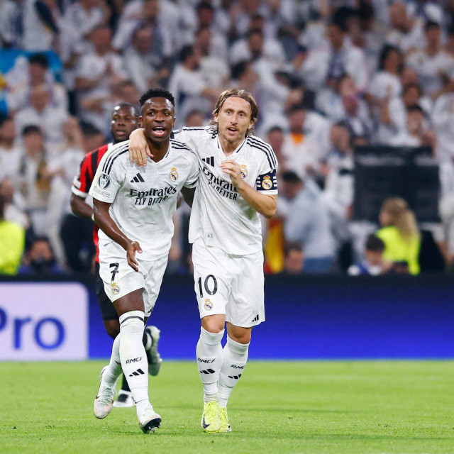 Vinicius Junior i Luka Modrić