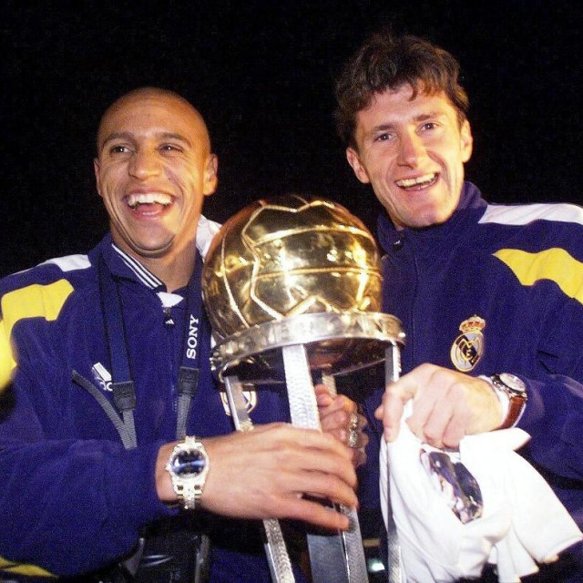 Davor Šuker i Roberto Carlos iz slavnih dana