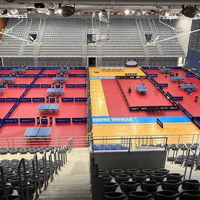 Ovako je osječka dvorana izgledala ove godine kada se igrao Croatia Open