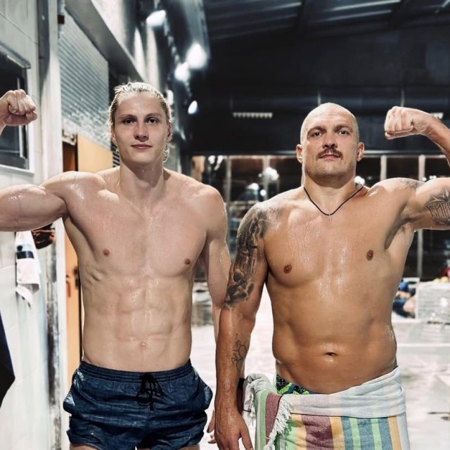 Daniel Lapin i Oleksandr Usyk