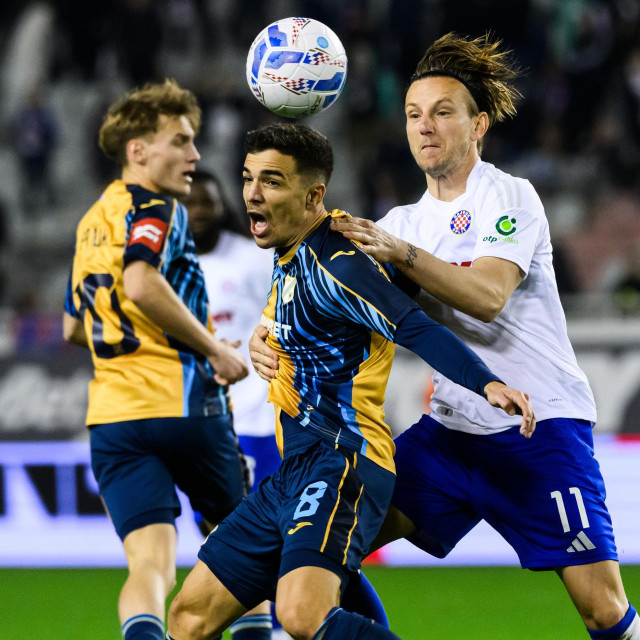 Hajduk - Rijeka: Dejan Petrovič i Ivan Rakitić