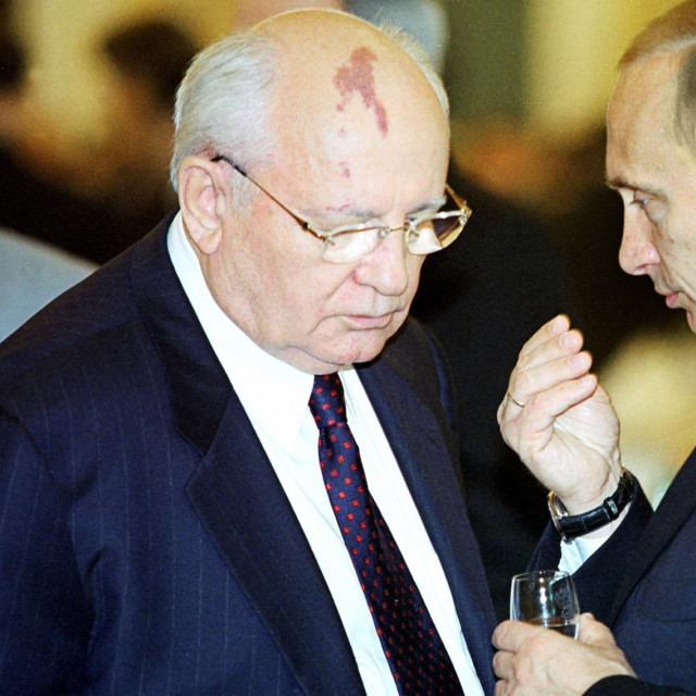 Mihail Gorbačov i Vladimir Putin