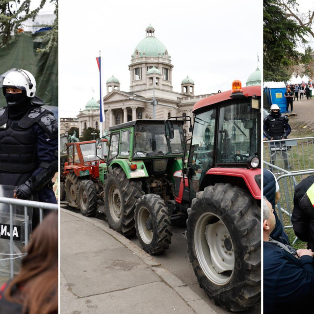 Beograd uoči prosvjeda