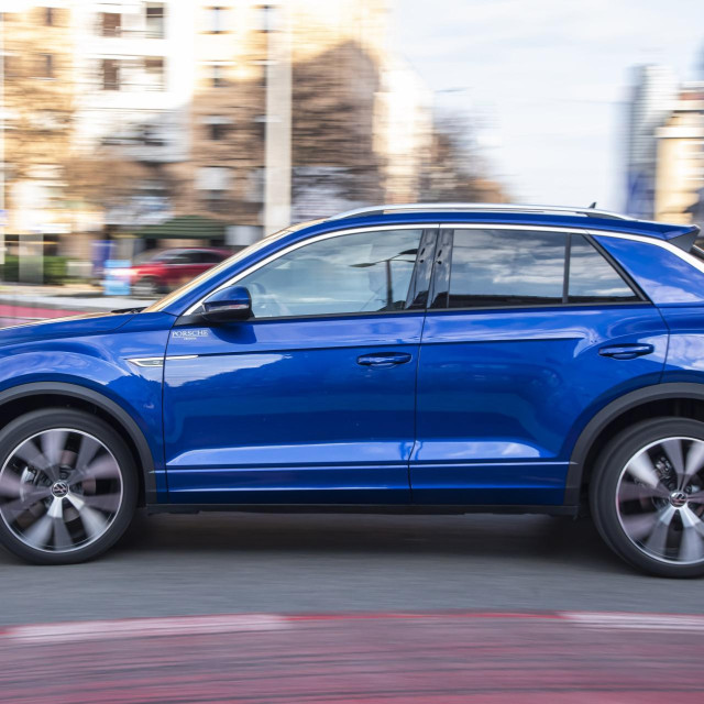 Aktualni Volkswagen T-Roc, ilustracija 