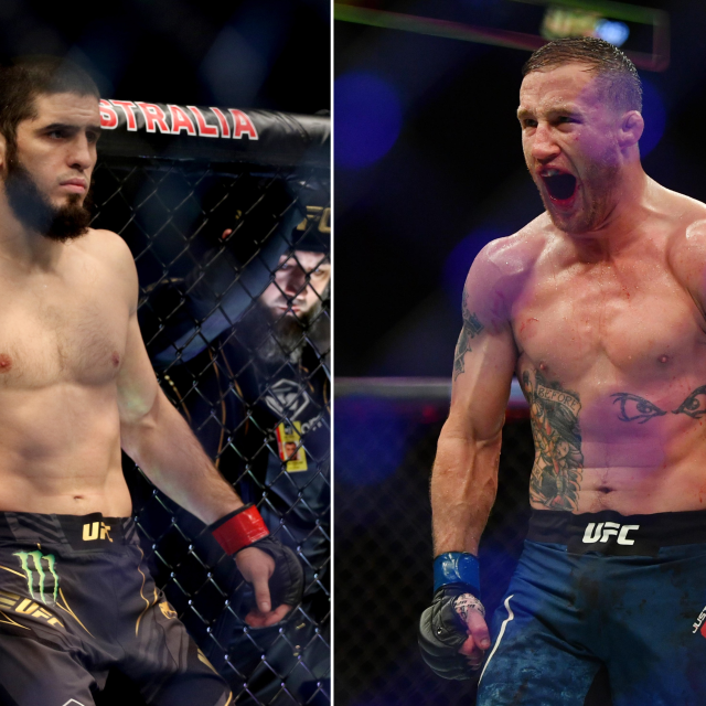 Islam Makhachev i Justin Gaethje