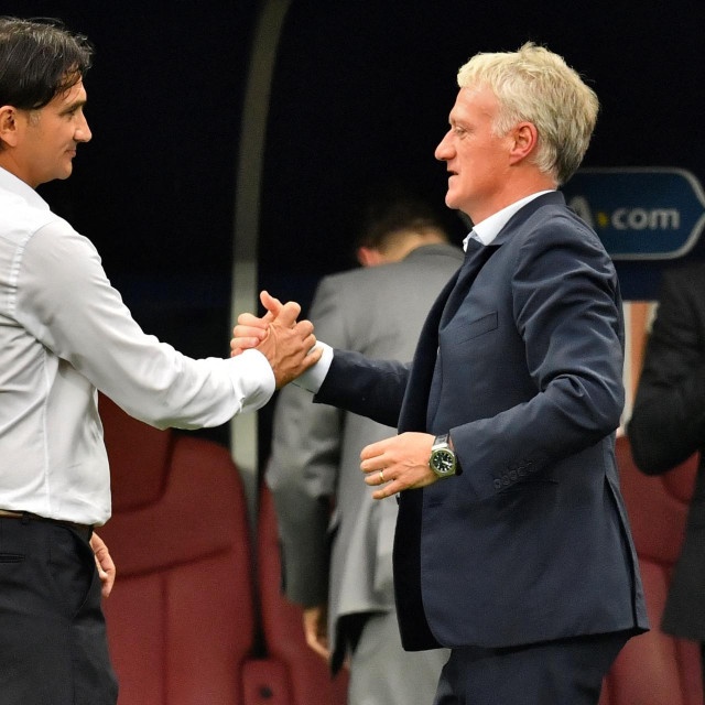 Zlatko Dalić i Didier Deschamps