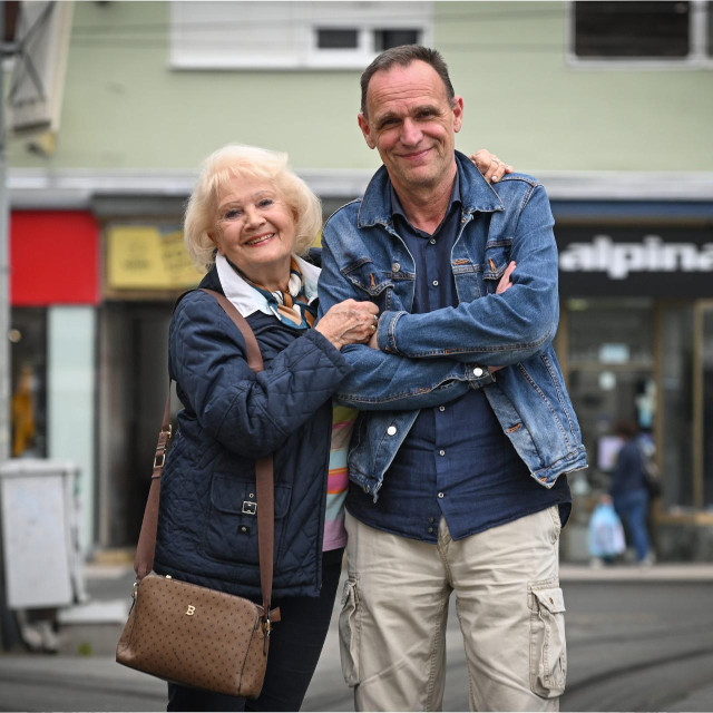 Mirjana Bohanec Vidović i Vinko Brešan