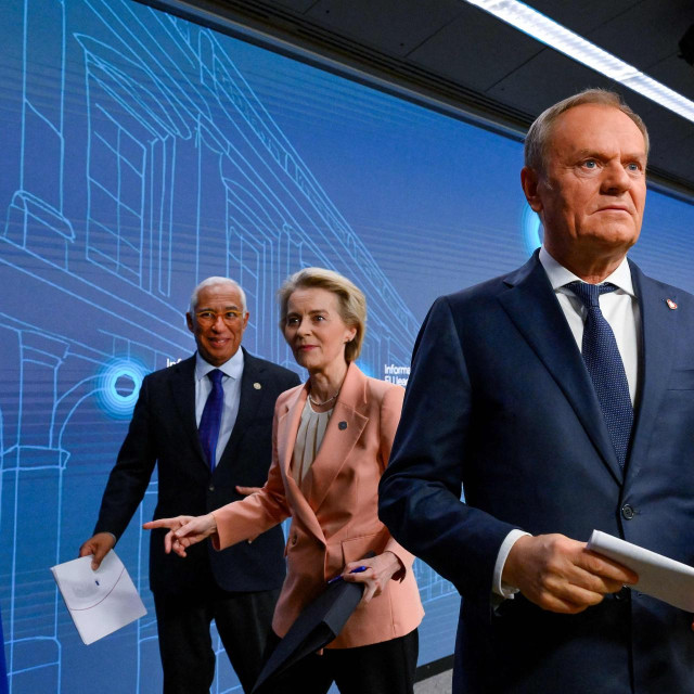 Antonio Costa, Ursula von der Leyen, Donald Tusk