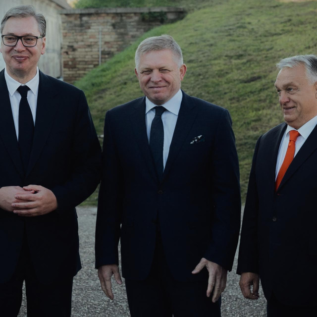 Aleksandar Vučić, Robert Fico i Viktor Orban