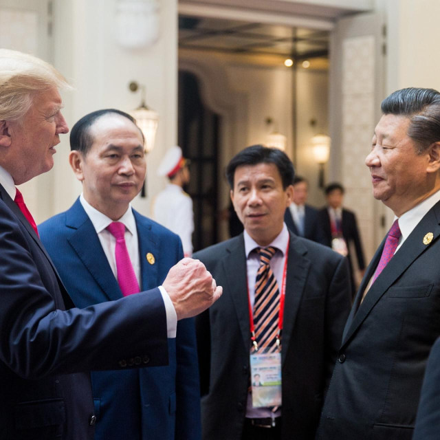 Dvojica lidera: Donald Trump i Xi Jinping