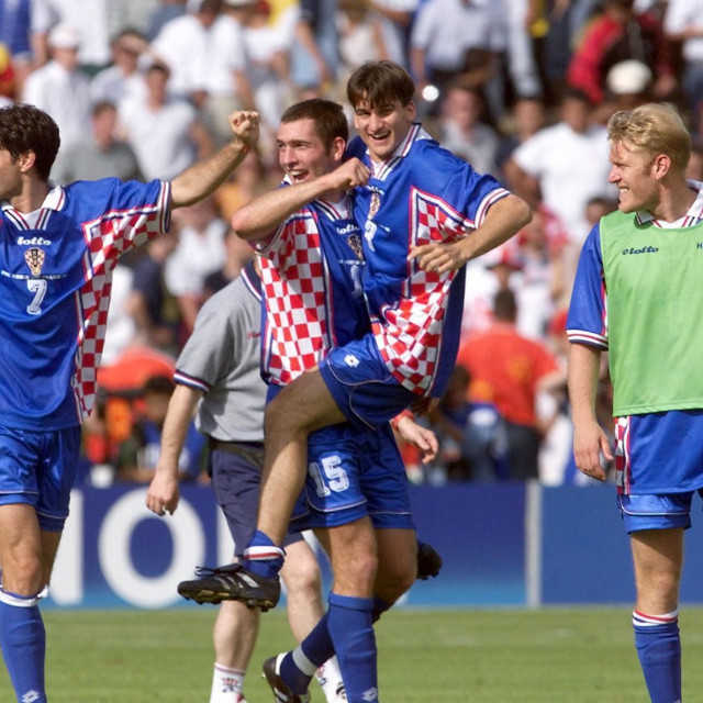 Robert Prosinečki, Aljoša Asanović, Igor Tudor i Anthony Šerić